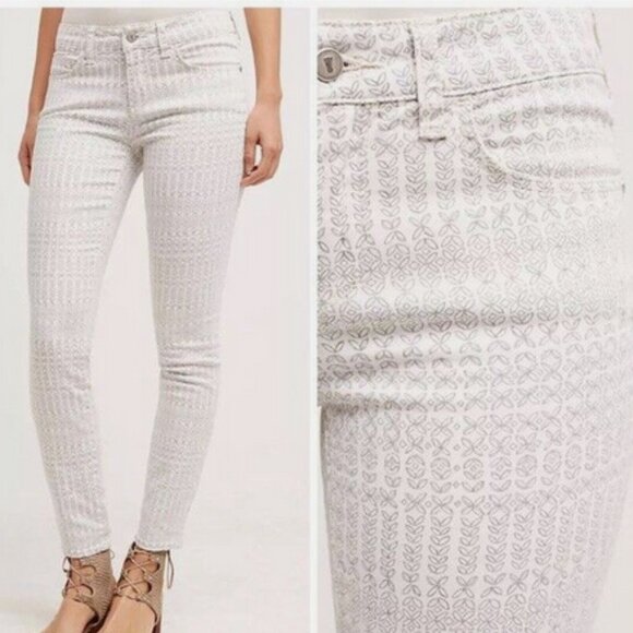 NEW (NWOT) Anthropologie Pilcro and the Letterpress Morocco Stet Jeans sz 30 - Picture 2 of 16